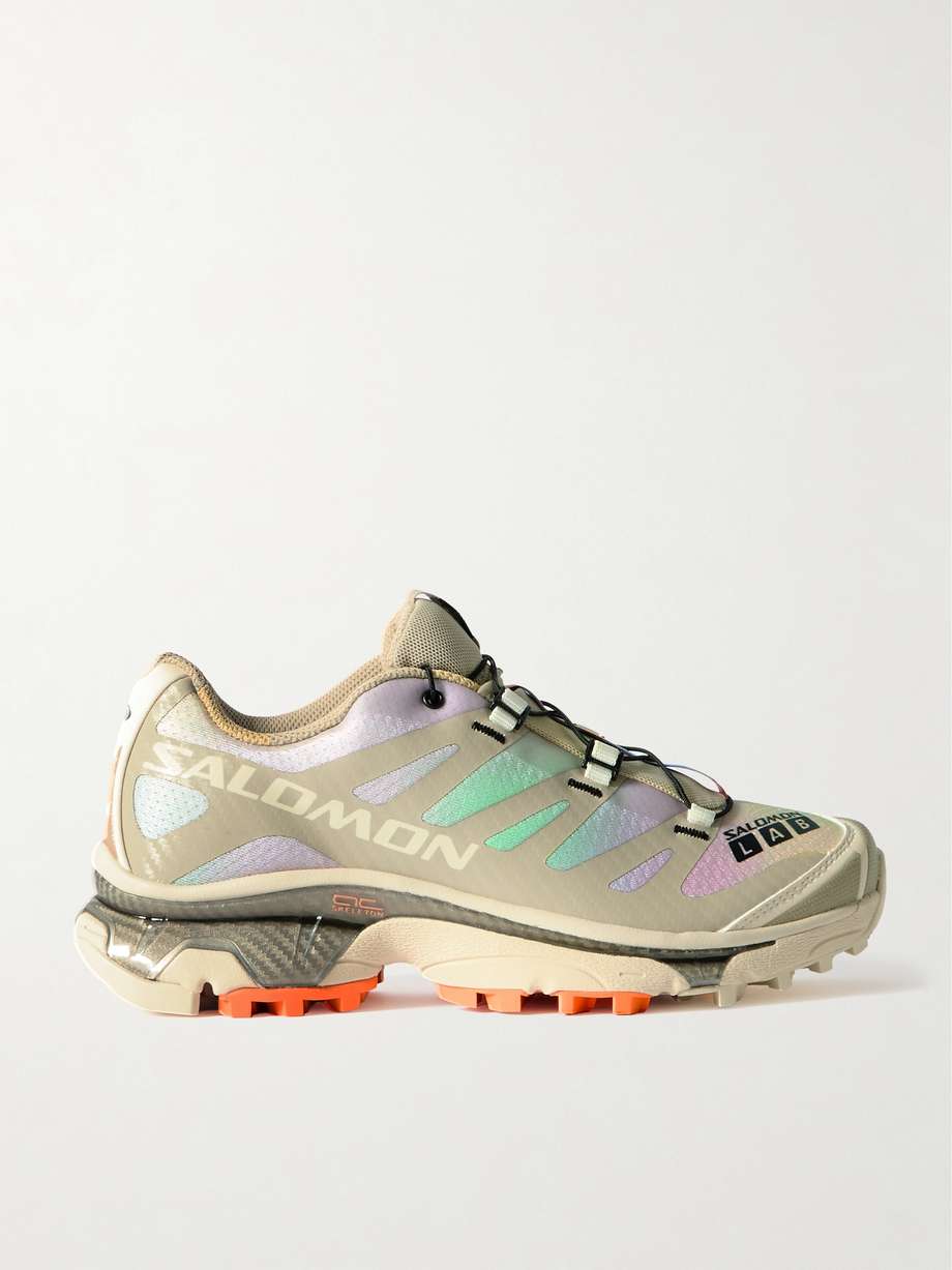 Salomon’s latest iteration of its 'XT-4 OG' sneakers are inspired by - and named after - the aurora borealis and the "healing effect nature can have on our well-being". Made from breathable mesh, they're fitted with an Agile Chassis™ Skeleton and EnergyCell™ midsoles for comfort and stability no matter the distance. They rest on All Terrain Contagrip® soles and have laceless, toggled fronts for easy on-off wear.