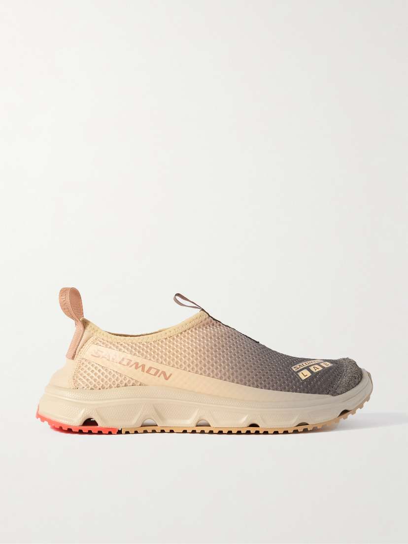 Salomon Rx Moc 3.0 Suede-trimmed Mesh Slip-on Sneakers