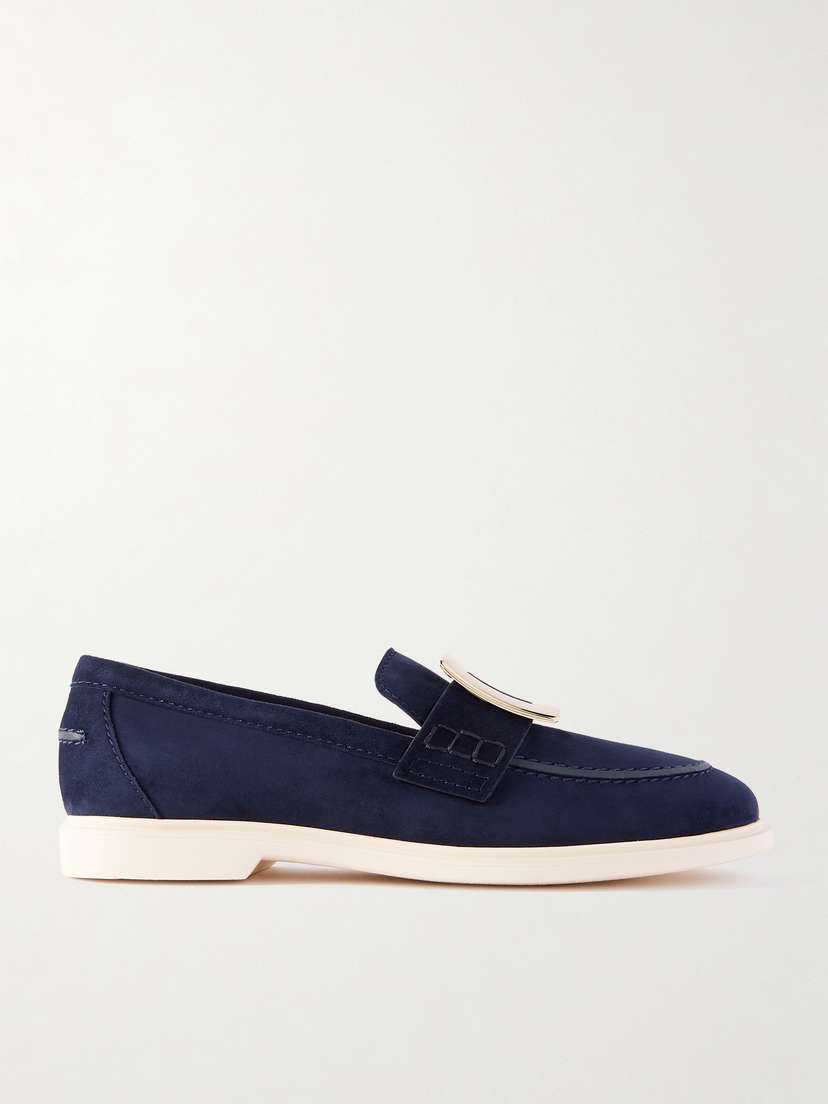 Roger Vivier Summer Suede Loafers