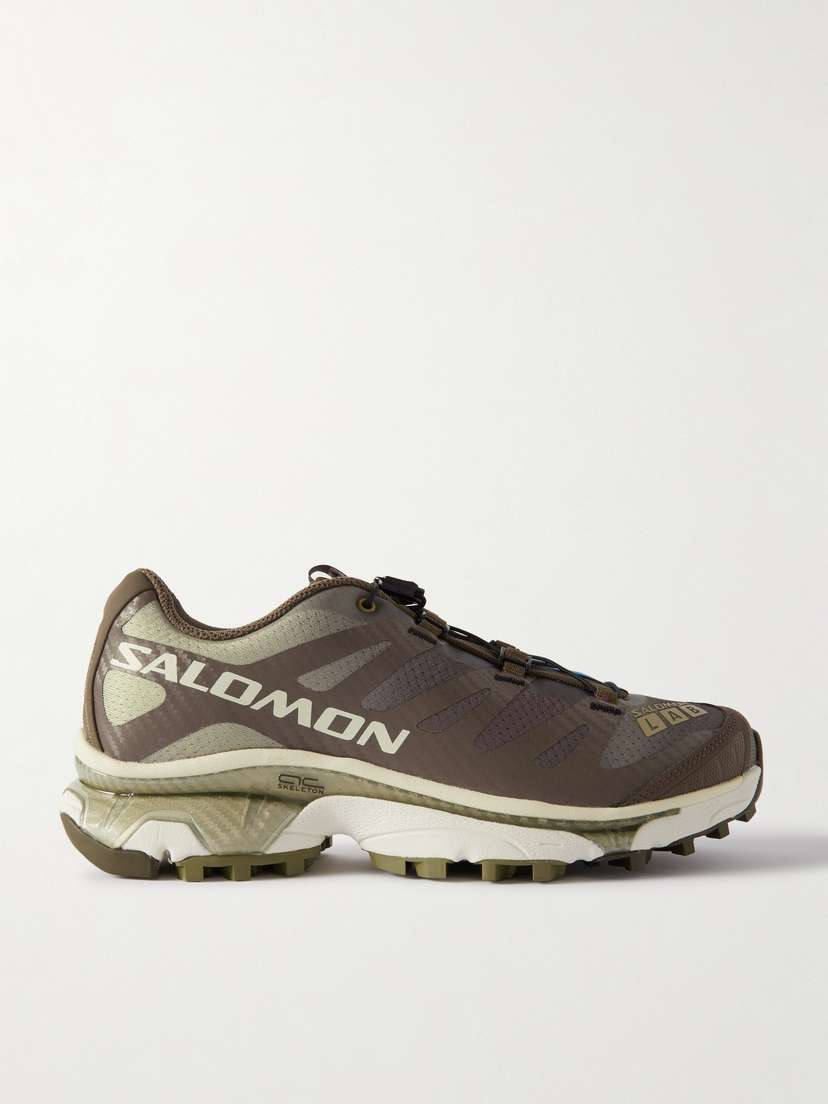Salomon Xt-4 Og Aurora Borealis Rubber-trimmed Printed Mesh Sneakers