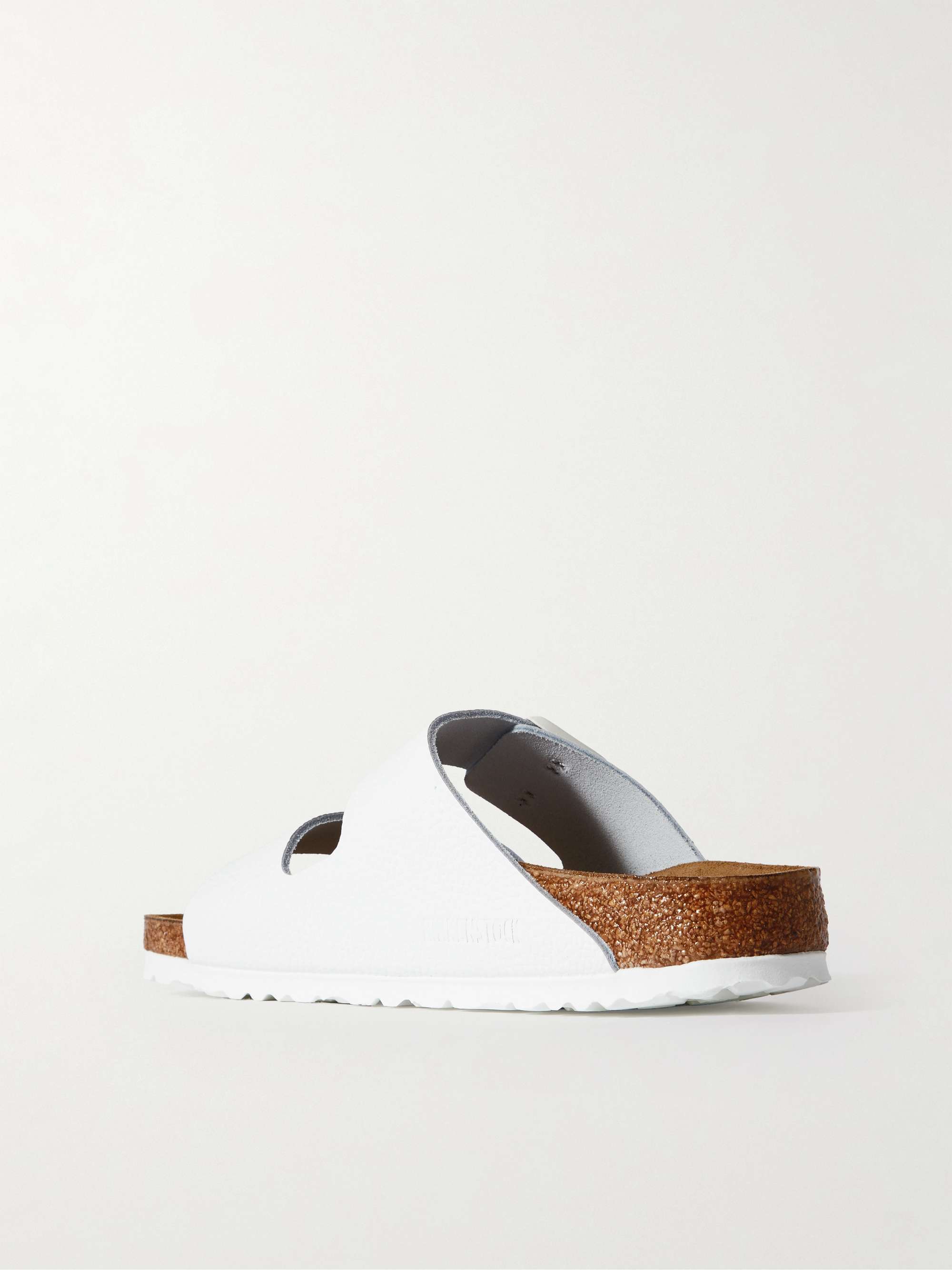 BIRKENSTOCK Arizona metallic leather sandals