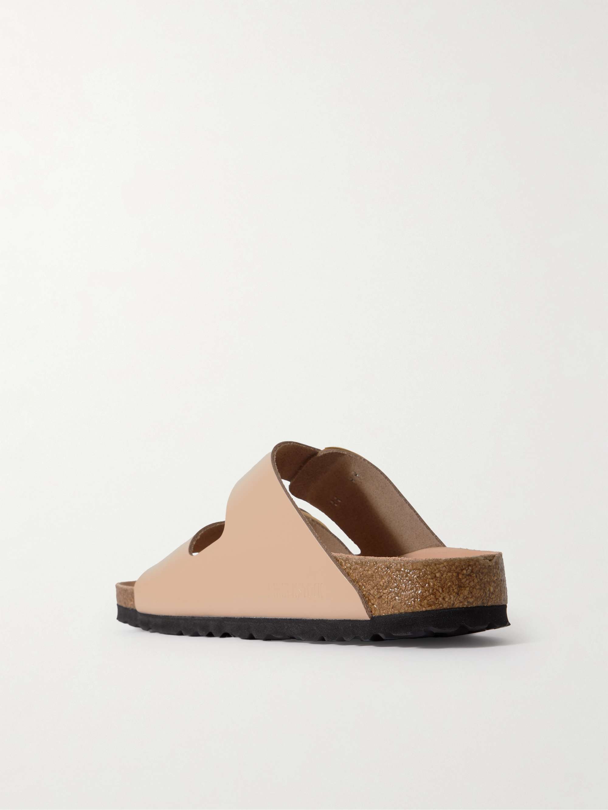 BIRKENSTOCK Arizona metallic leather sandals