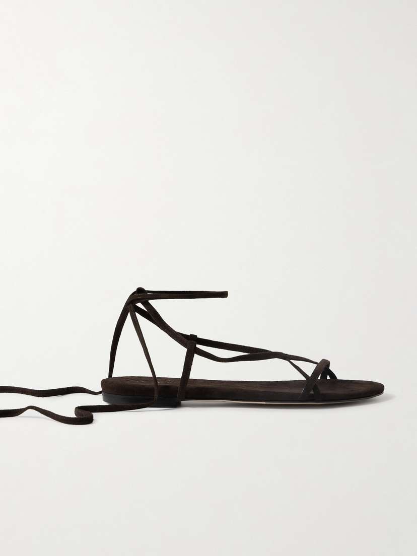 aeyde Penny Suede Sandals