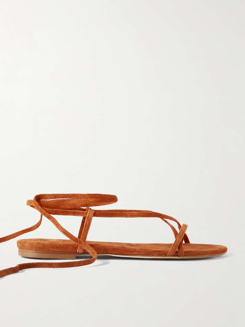 aeyde Penny Suede Sandals