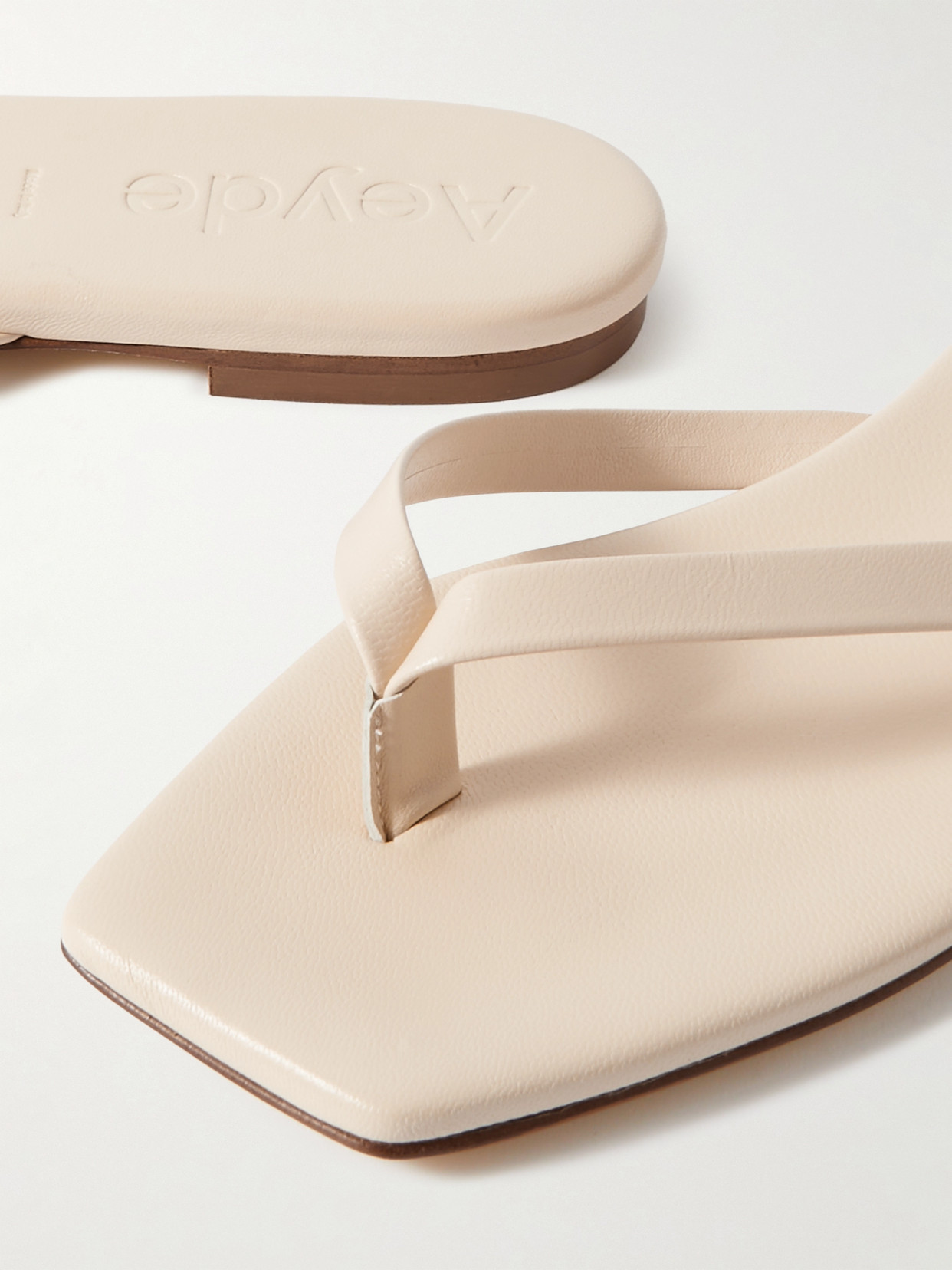 Renee Leather Flip Flops