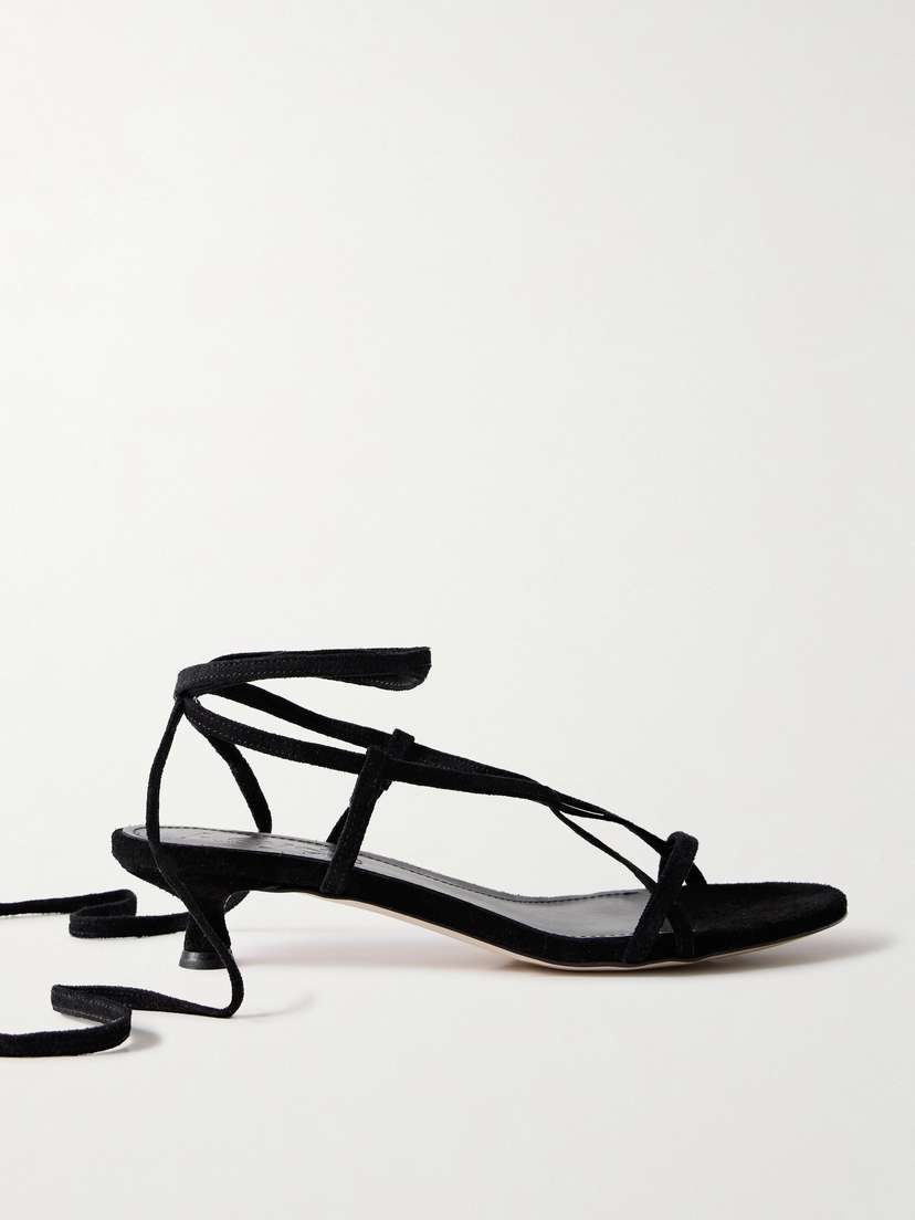 aeyde Paige Suede Sandals