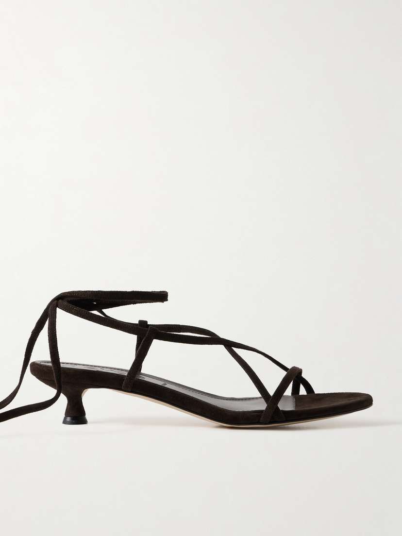 aeyde Paige Suede Sandals