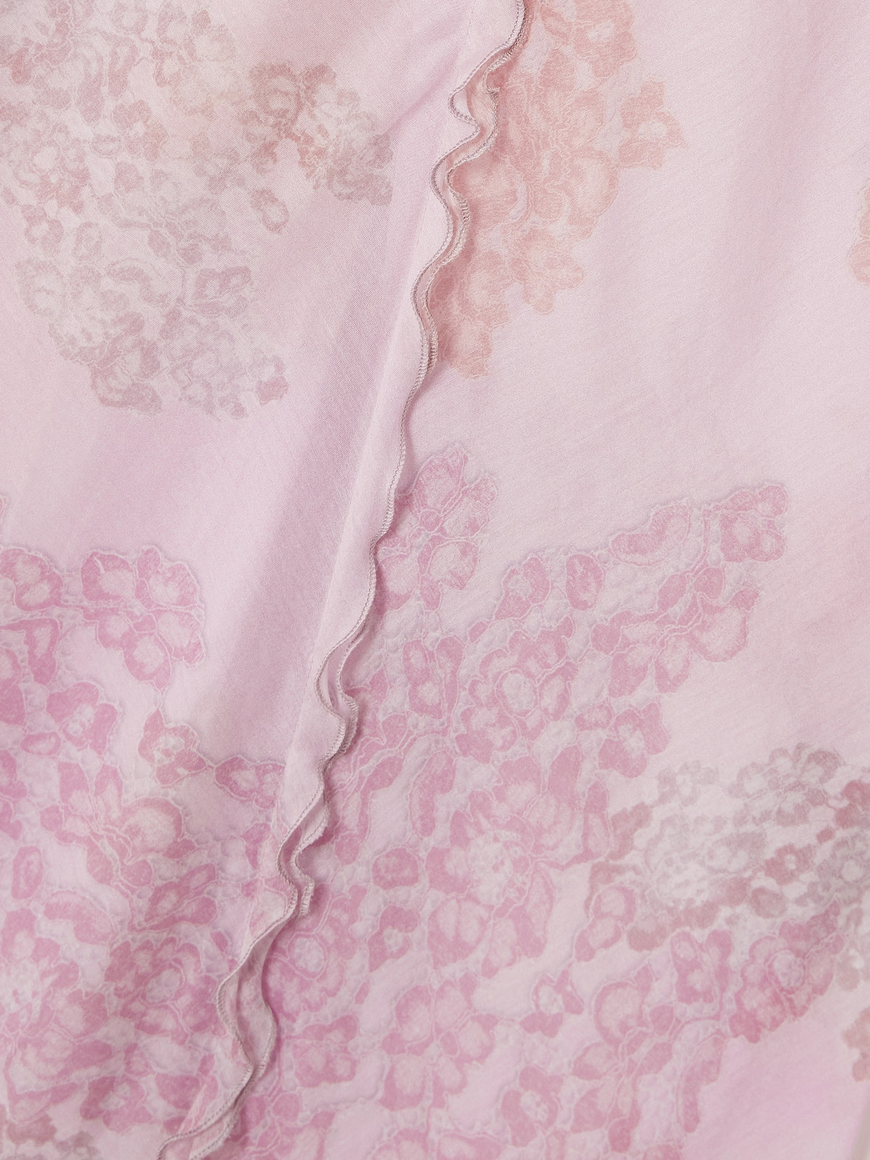 Acne Studios Chiffon Printed Dress In Pink