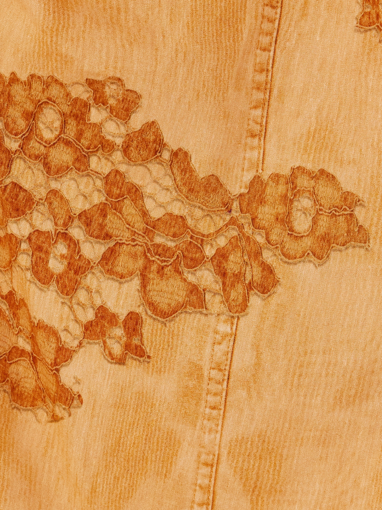 Acne Studios Dua Mini Cargo Dress In Faded Orange