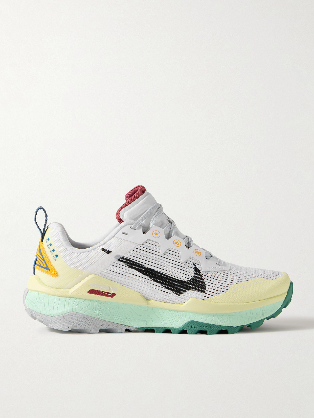 NIKE WILDHORSE 8 RUBBER-TRIMMED MESH SNEAKERS