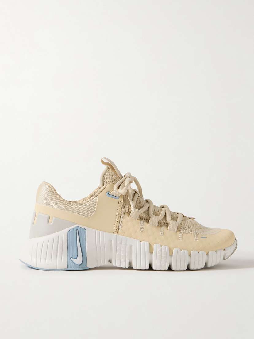 Nike Free Metcon 5 Rubber-trimmed Mesh Sneakers