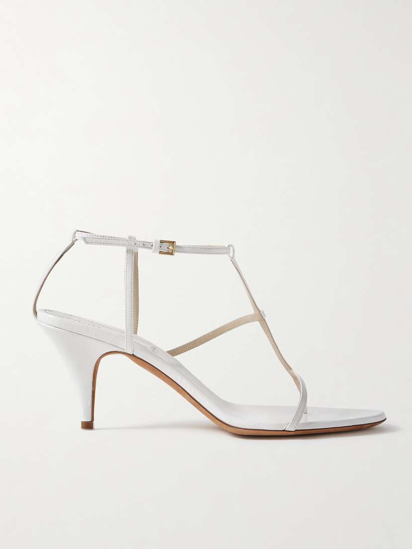 Khaite Jones Leather Sandals