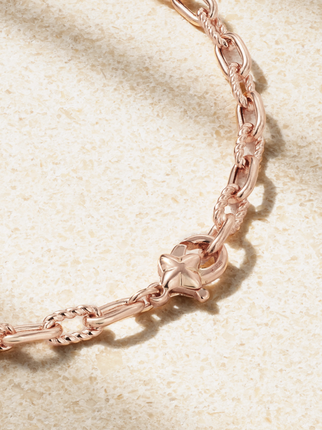 DAVID YURMAN MADISON 18-KARAT ROSE GOLD BRACELET