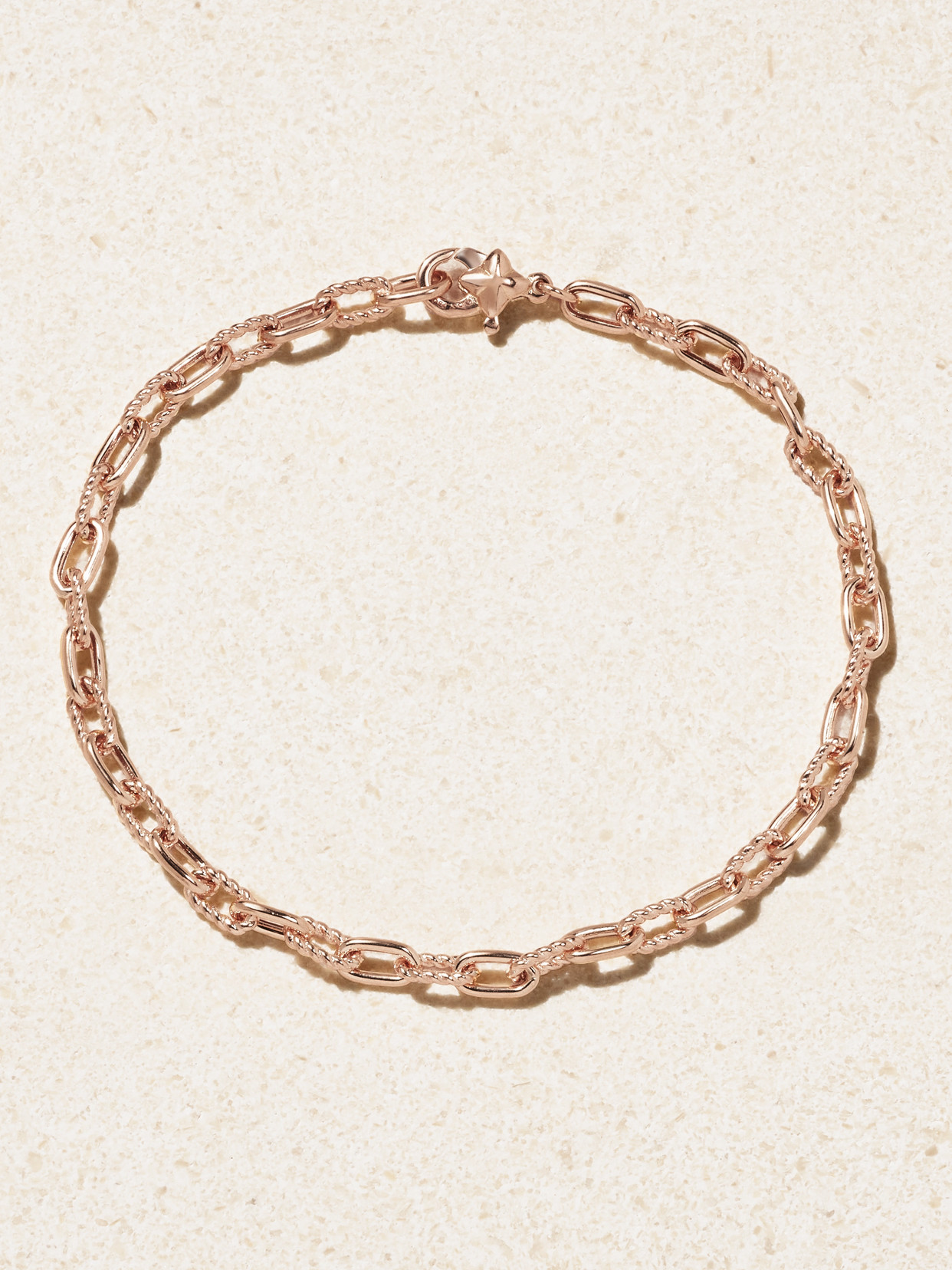 DAVID YURMAN MADISON 18-KARAT ROSE GOLD BRACELET