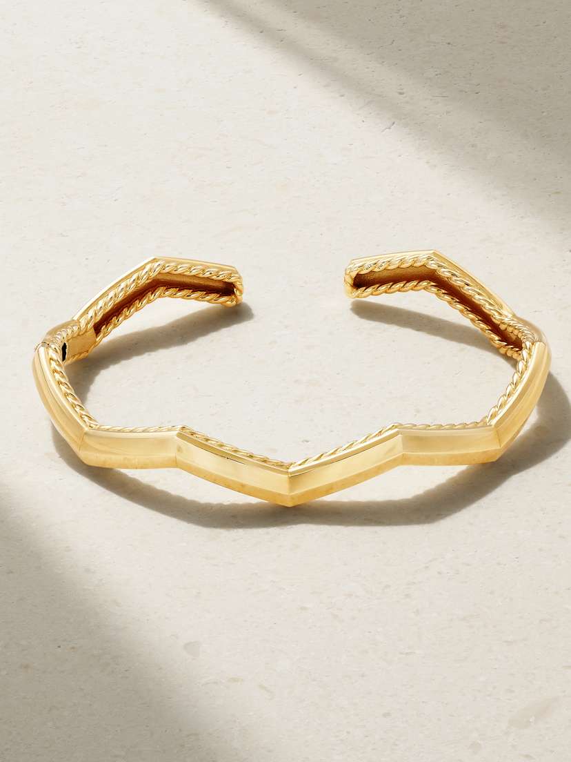 David Yurman Stax 18-karat Gold Cuff