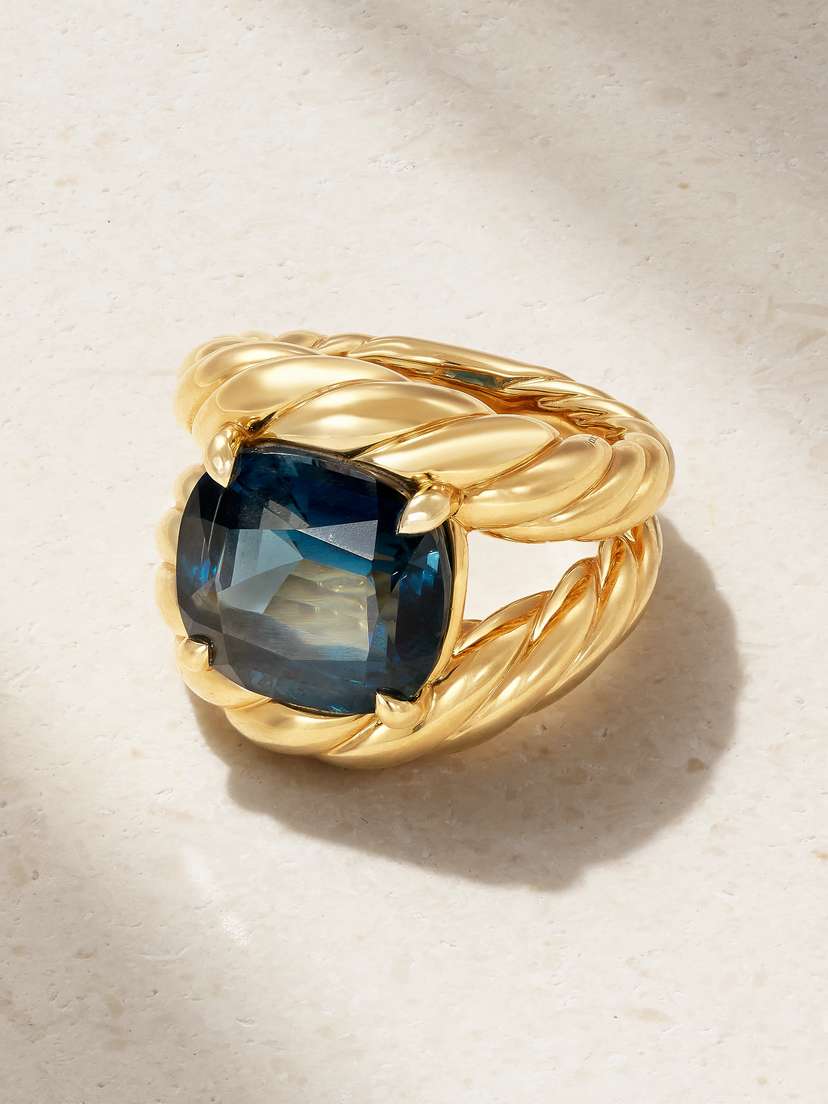 David Yurman Marbella 18-karat Topaz Ring