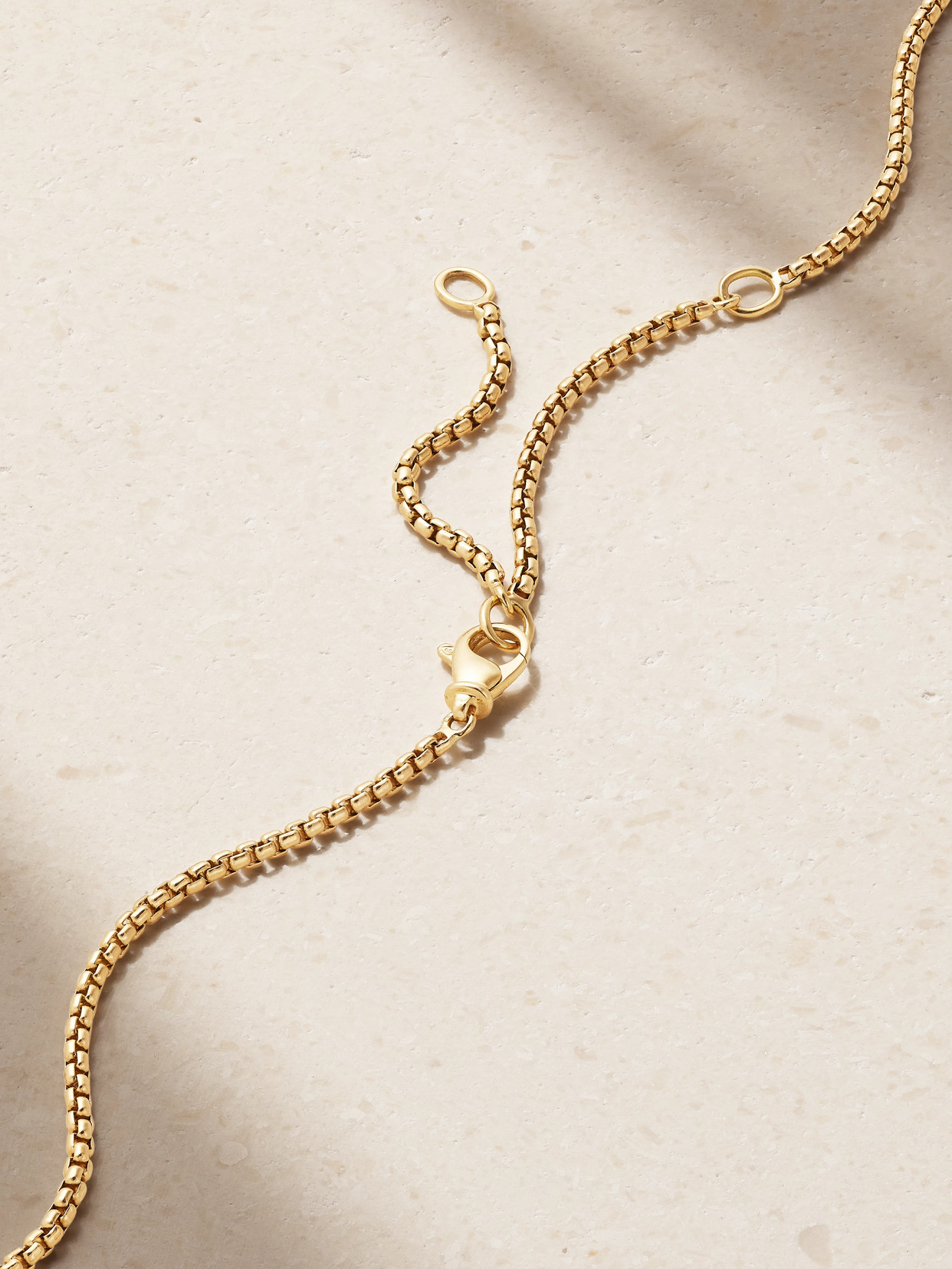David Yurman Stax 18-karat Gold Diamond Necklace In Gold
