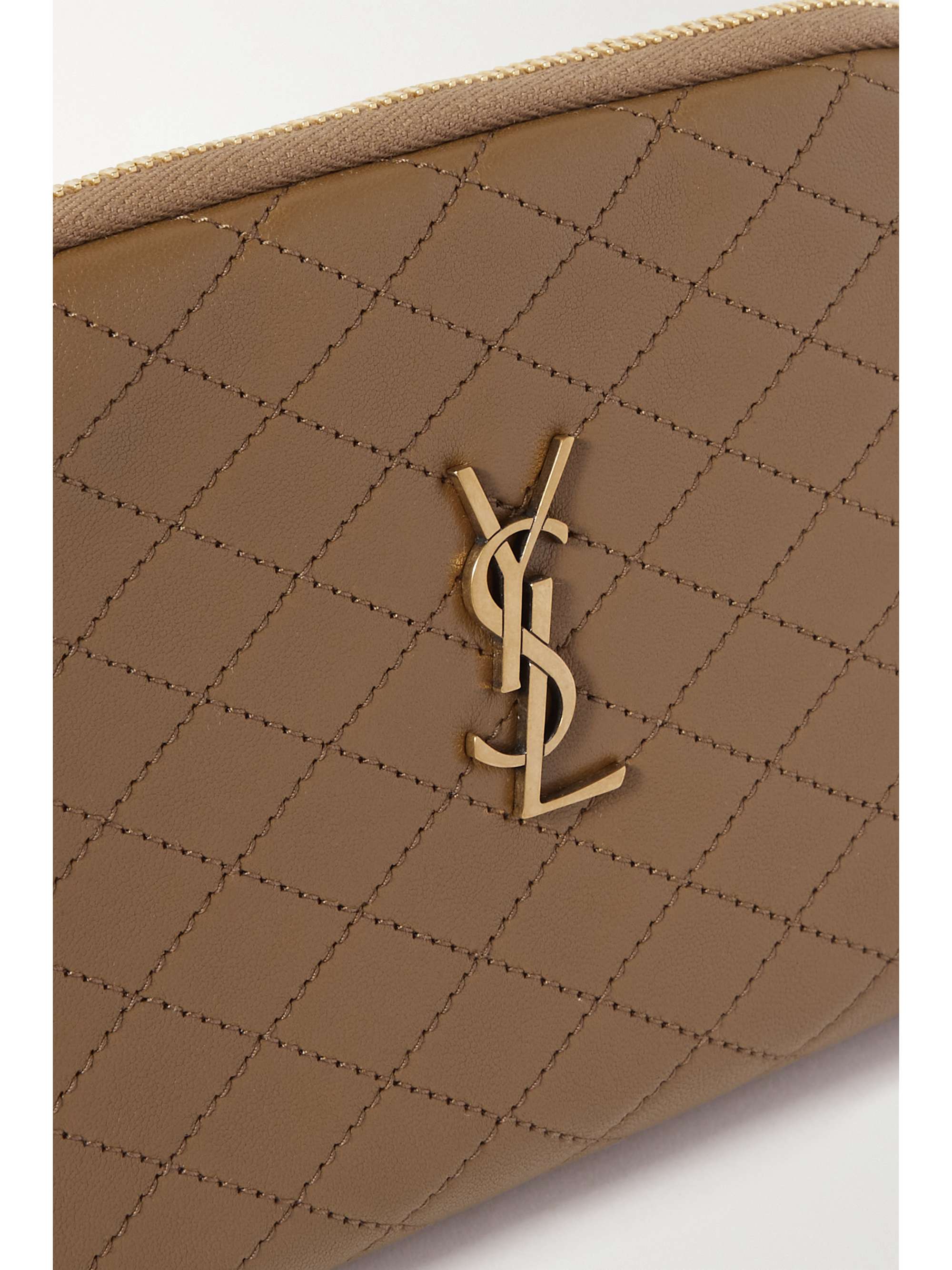 SAINT LAURENT Gaby quilted leather shoulder bag