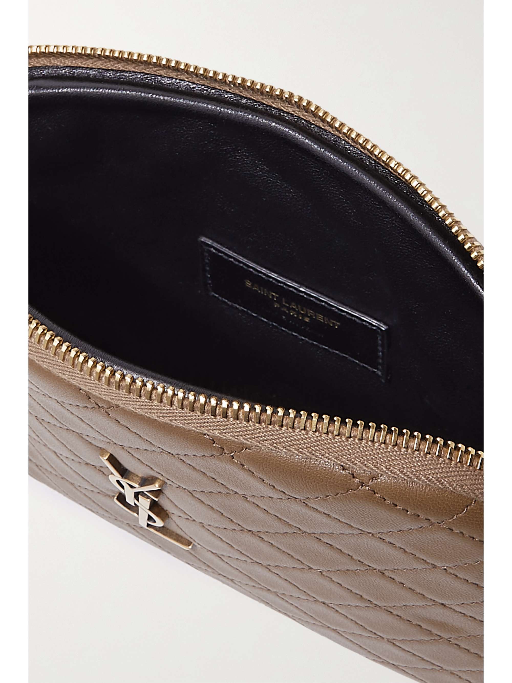 SAINT LAURENT Gaby quilted leather shoulder bag