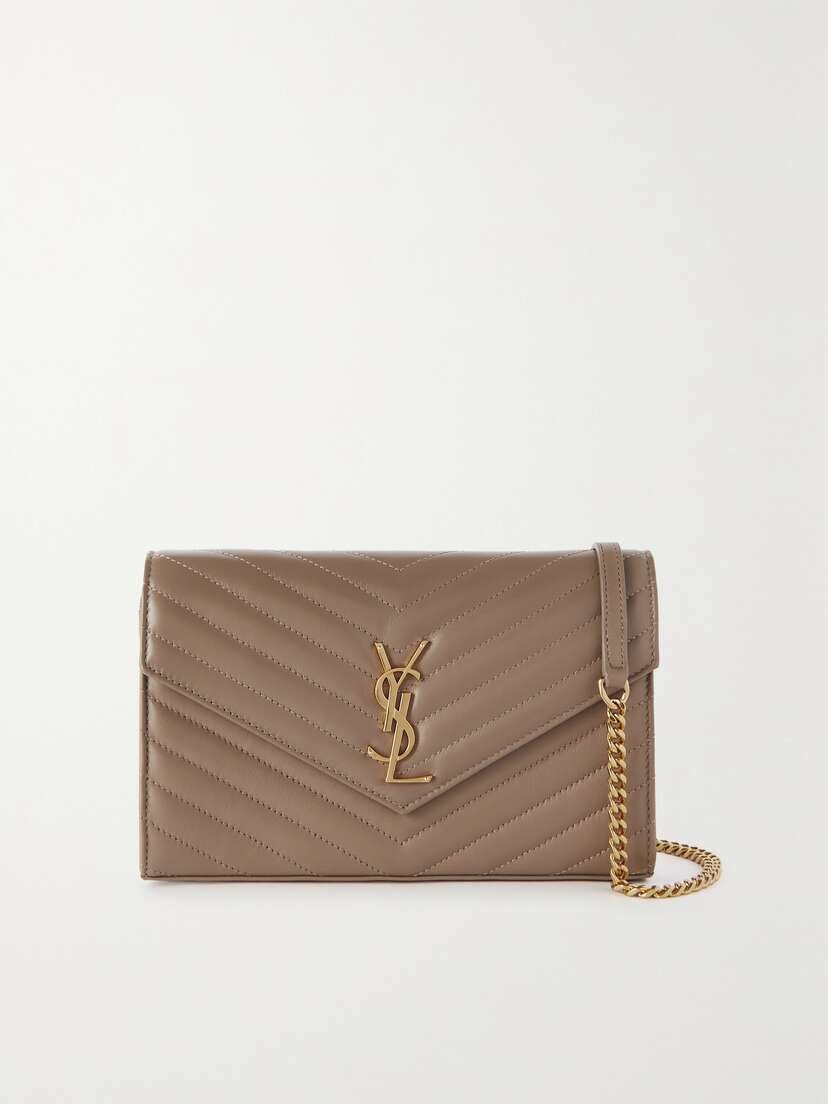 Saint Laurent Cassandre Matelassé Leather Shoulder Bag