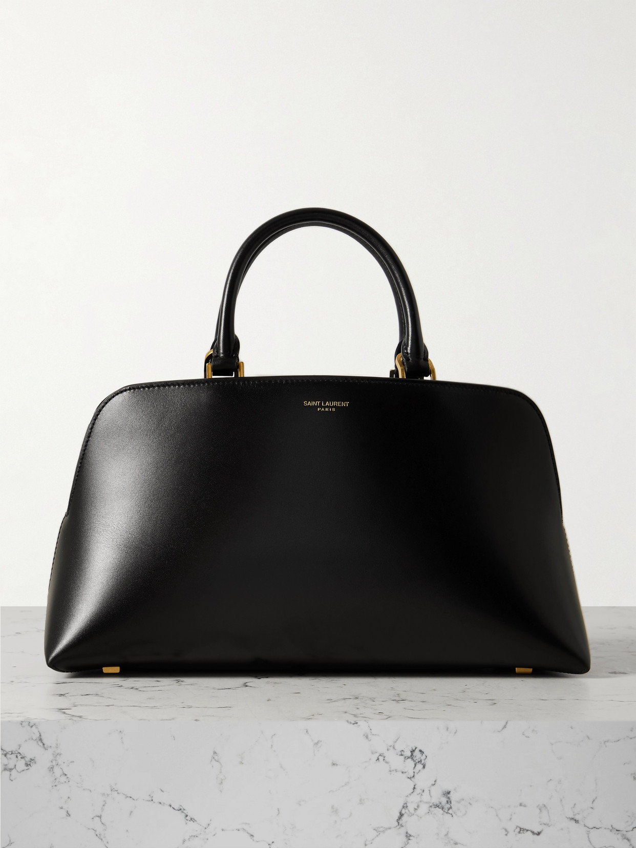 SAINT LAURENT - Sac De Jour Duffle Small Leather Tote - Black