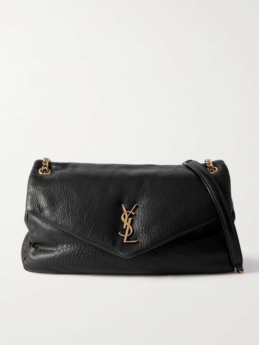 Saint Laurent Calypso Large Padded Leather Shoulder Bag