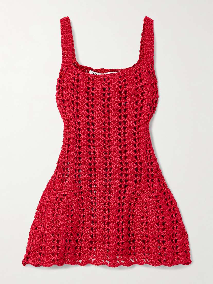 JW Anderson Crocheted Mini Dress