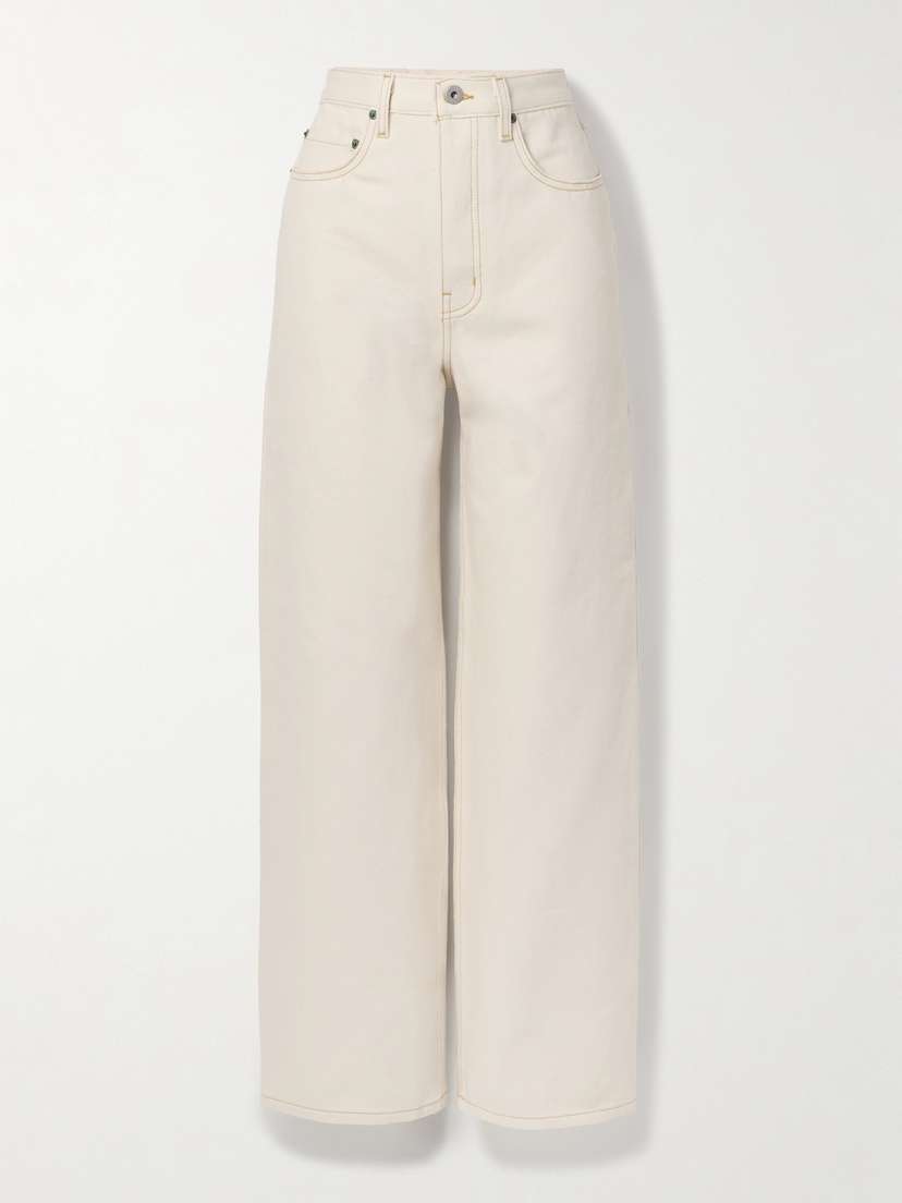 Interior The Ty High-rise Wide-leg Jeans