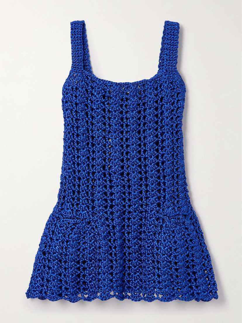 JW Anderson Crocheted Mini Dress