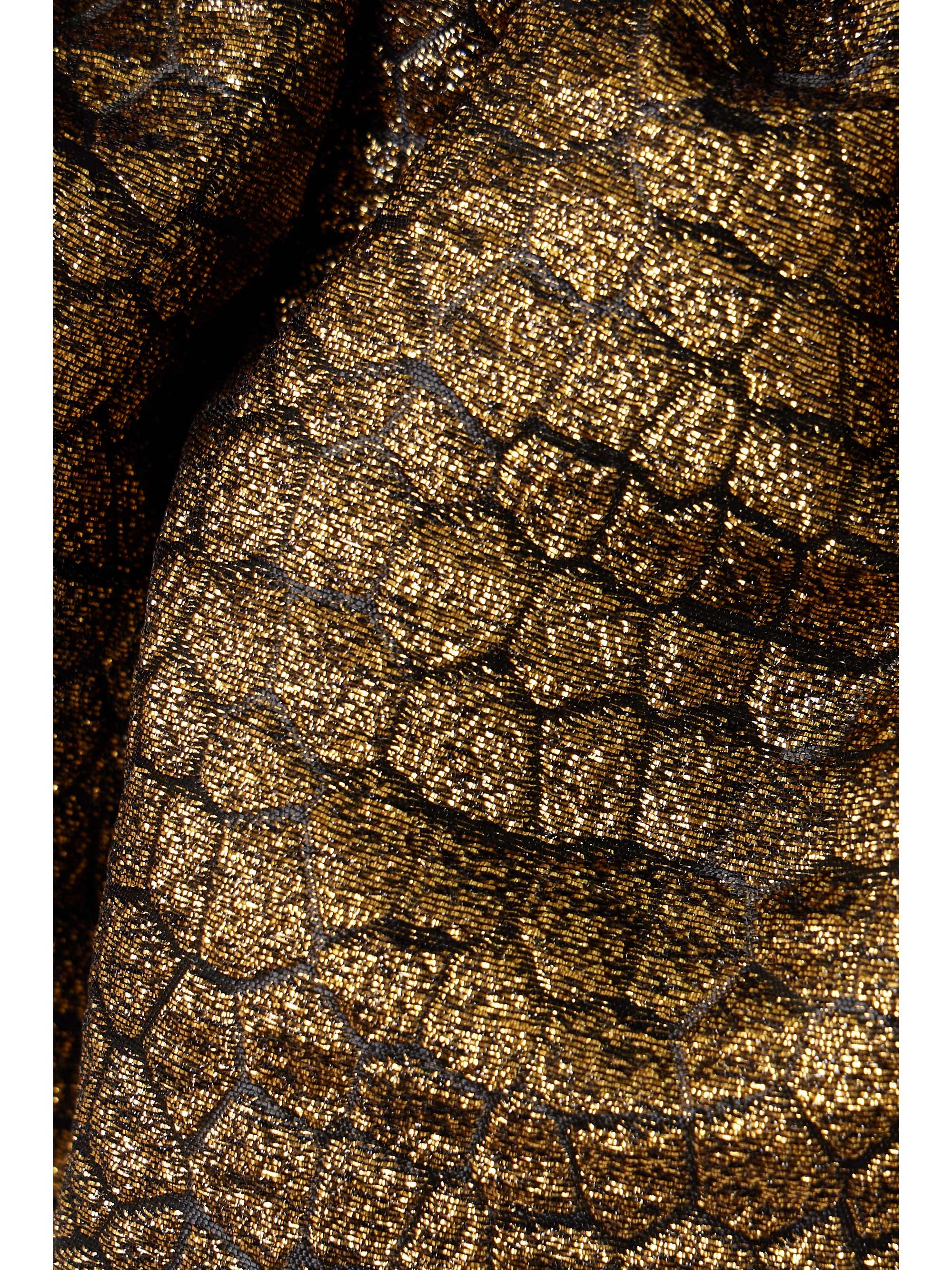 LIBEROWE + NET SUSTAIN crystal-embellished metallic jacquard