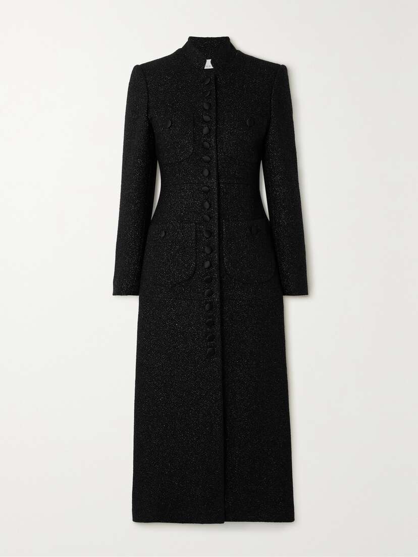 LIBEROWE + Net Sustain Imperial Metallic Tweed Coat