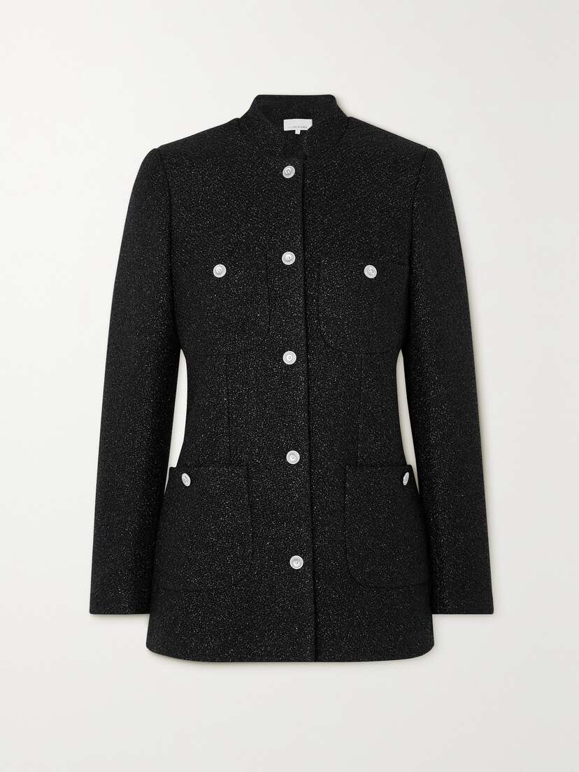 LIBEROWE + Net Sustain Raja Metallic Tweed Jacket