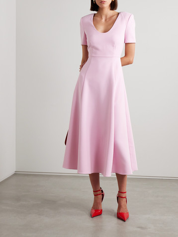 Roland Mouret Crepe midi dress