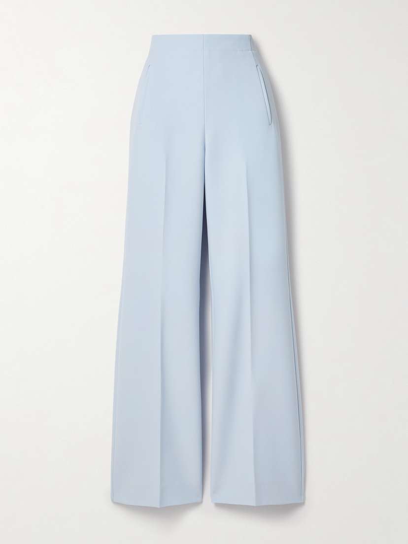 Roland Mouret Crepe Wide-leg Pants