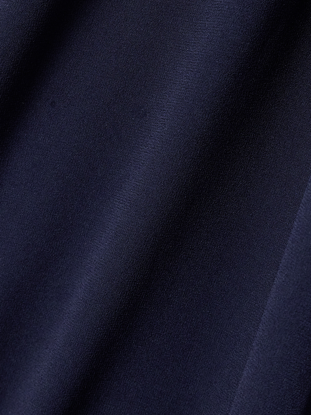 Roland Mouret Cape-effect Silk Chiffon-trimmed Crepe Gown In Blue