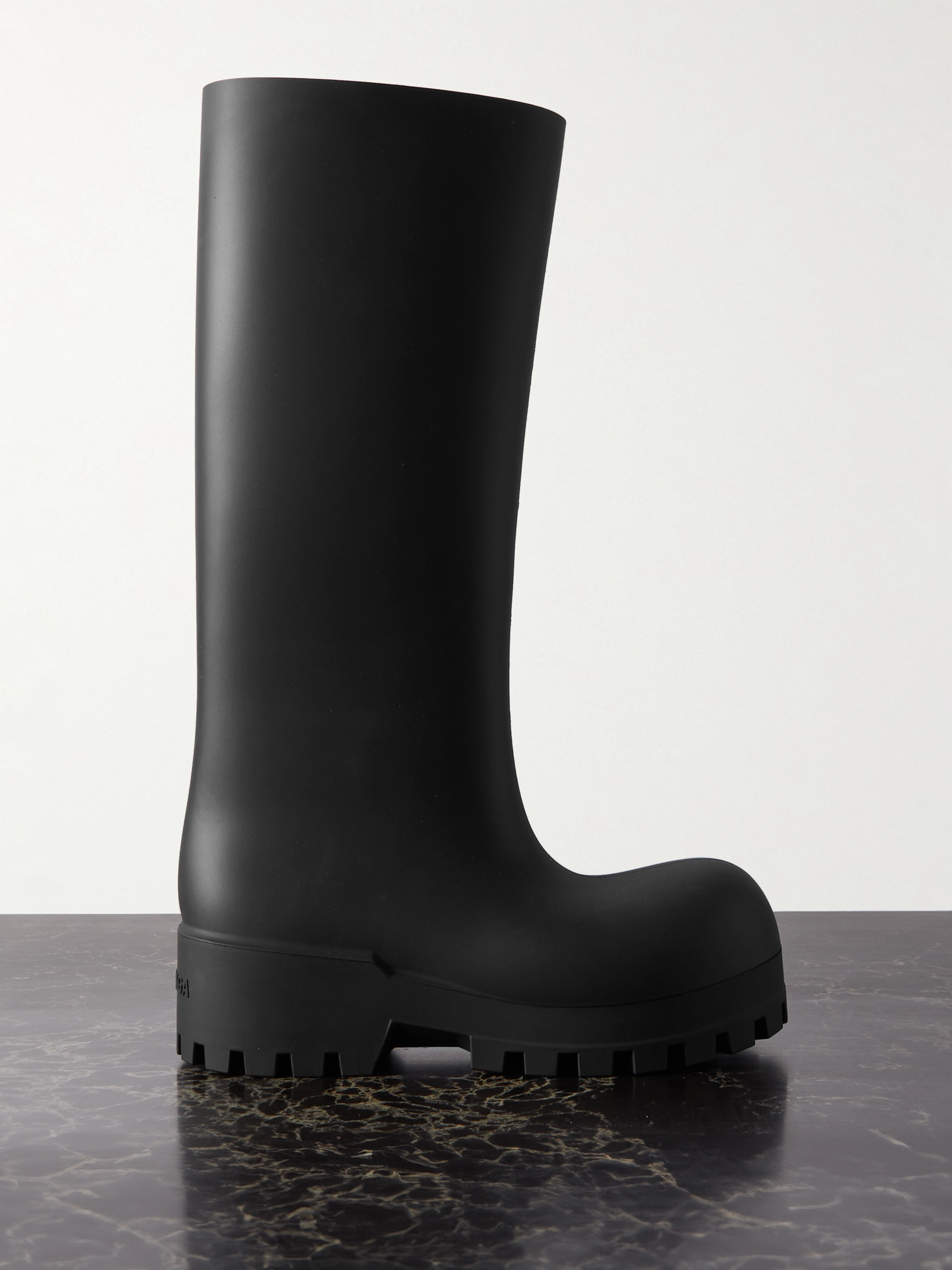 Balenciaga Bulldozer TPU rain boots