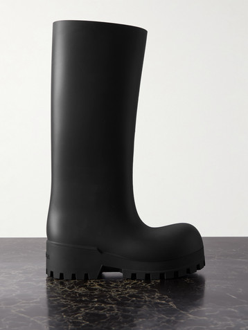 Balenciaga Bulldozer TPU rain boots
