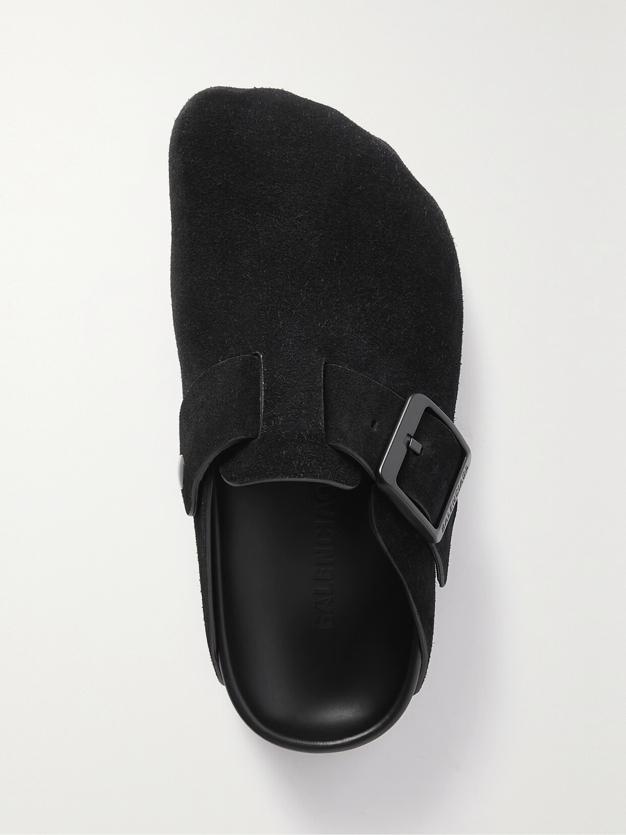 Balenciaga - Sunday Suede Clogs - Black