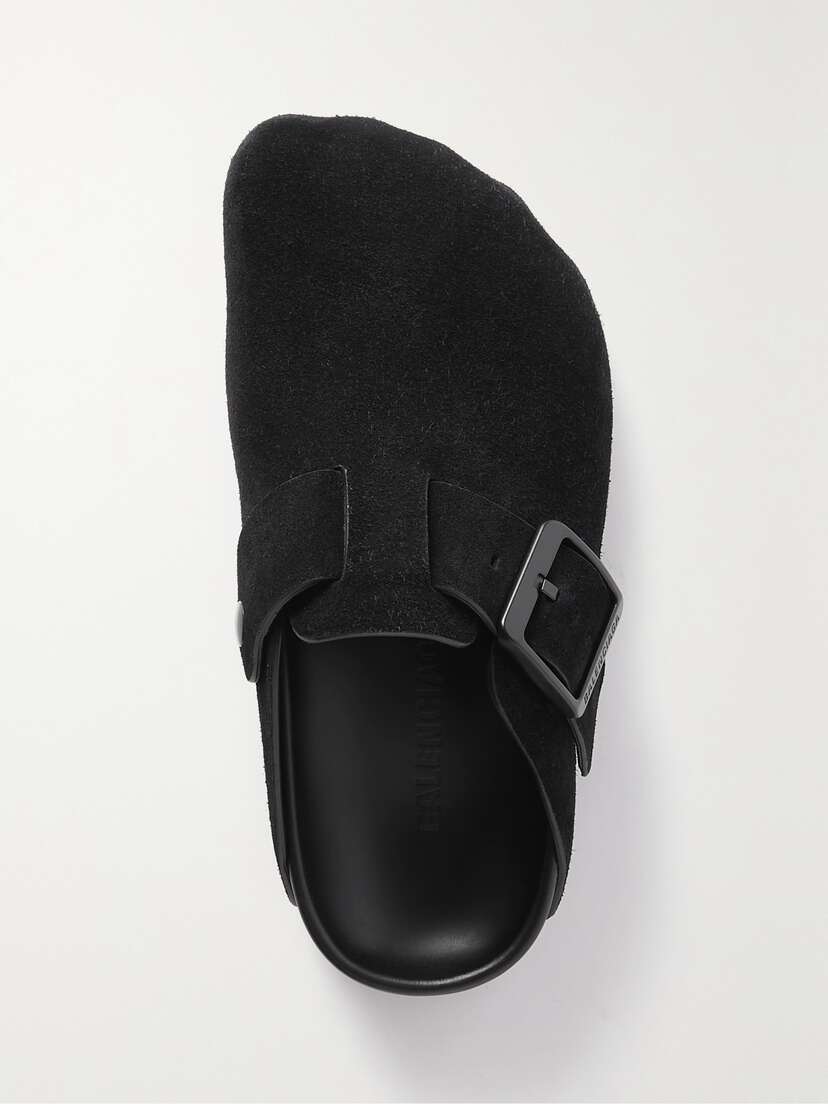 Balenciaga Sunday Suede Clogs