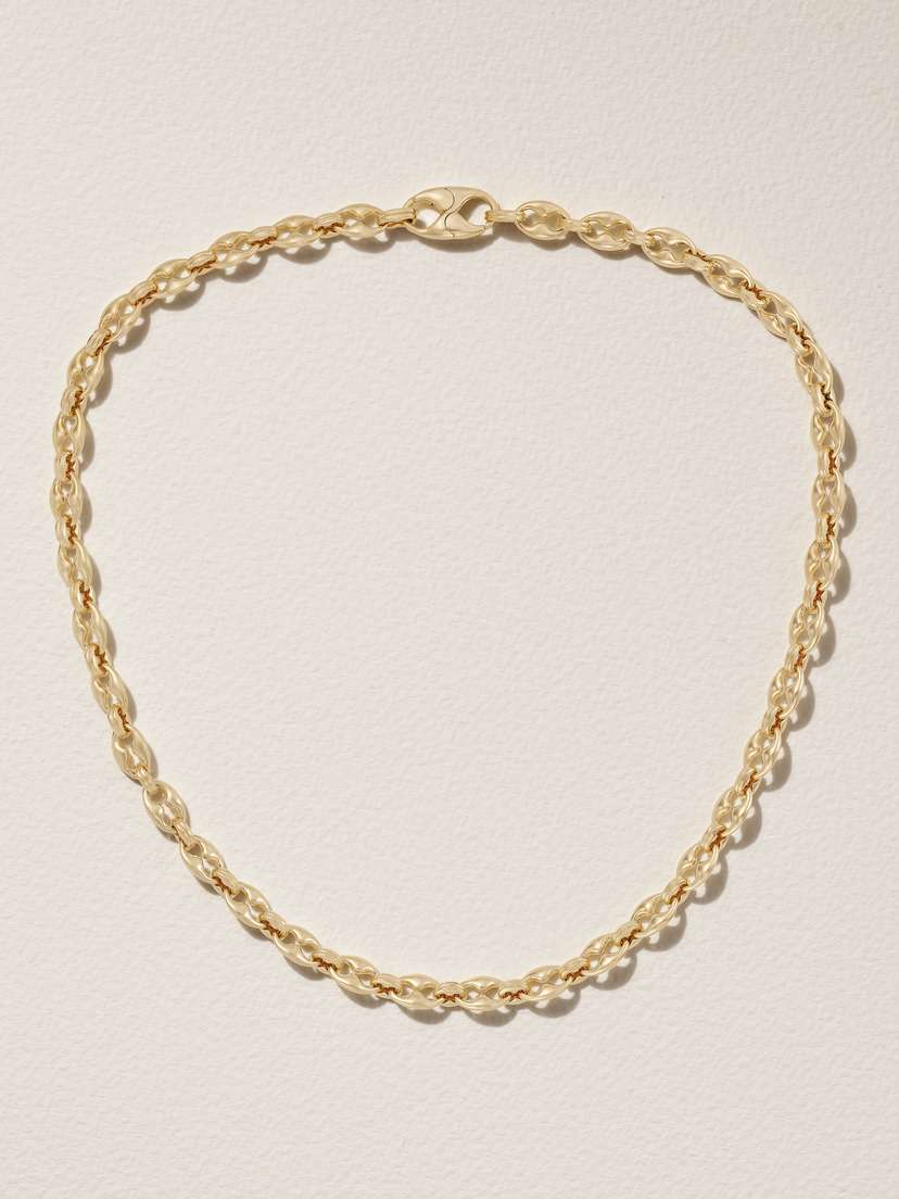 Lucy Delius Baby Persephone 14-karat Recycled Gold Necklace