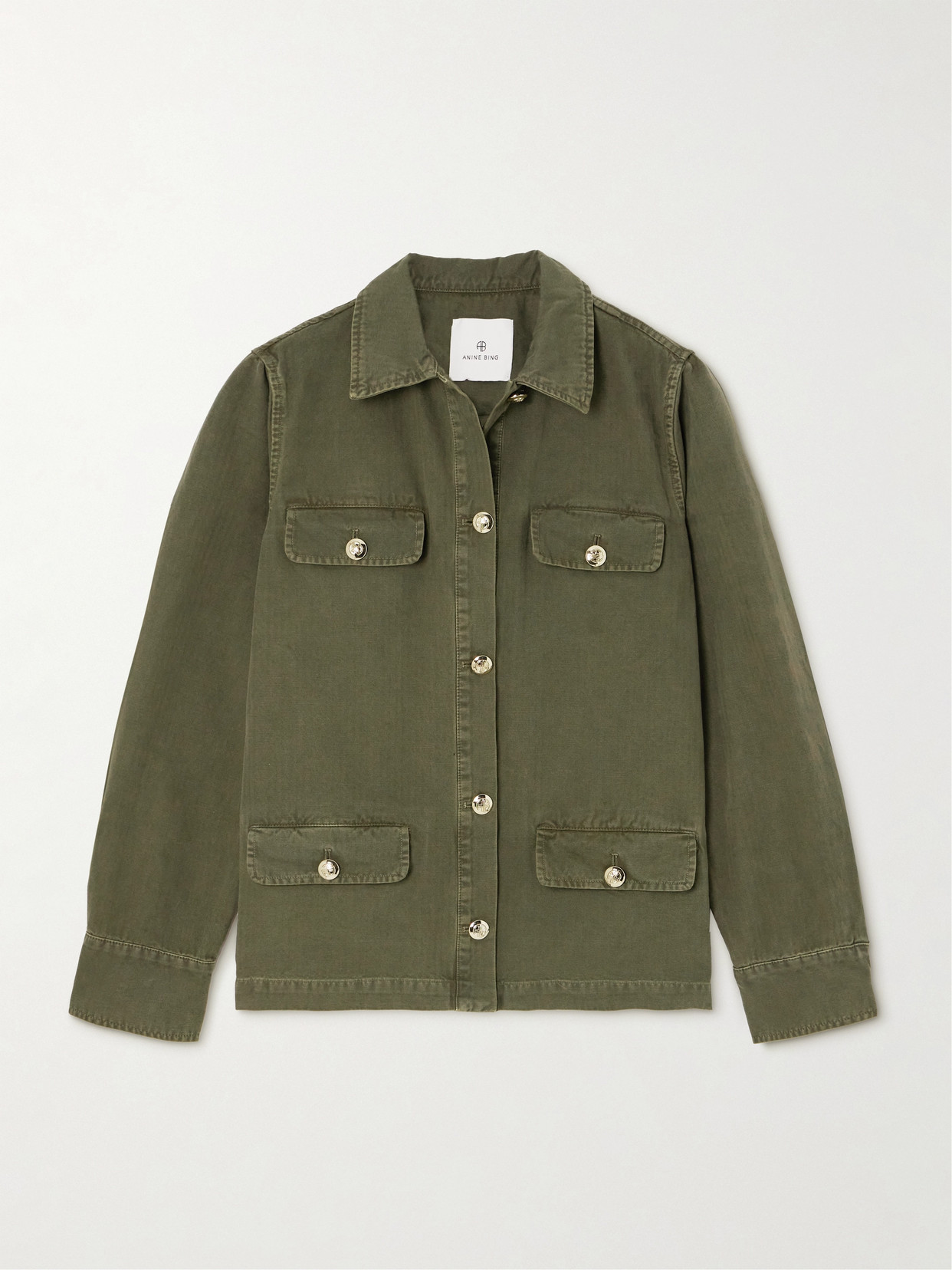 Anine Bing Corey Jacket In Green