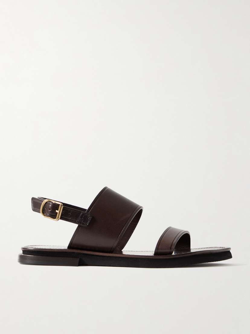 Dries Van Noten Leather Sandals