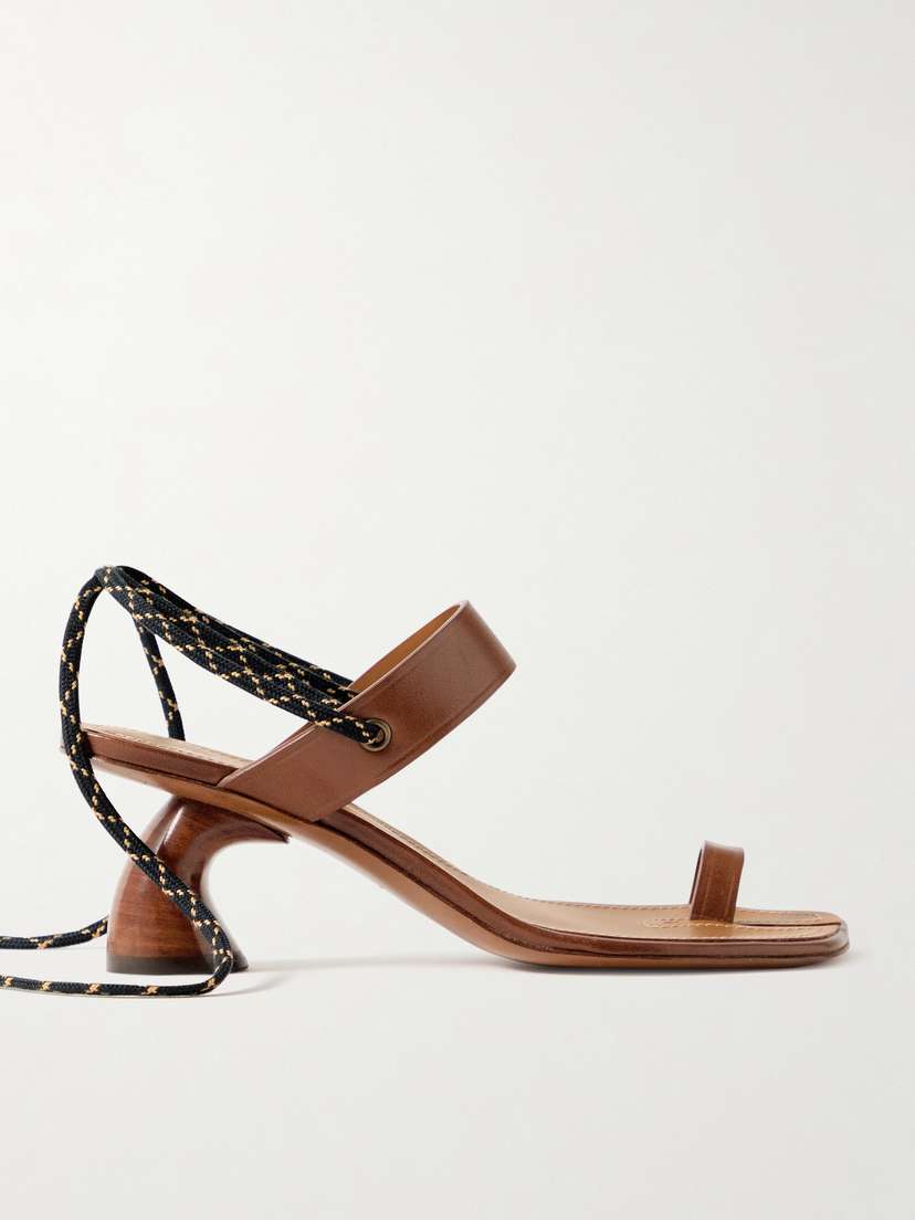 Dries Van Noten Leather Sandals