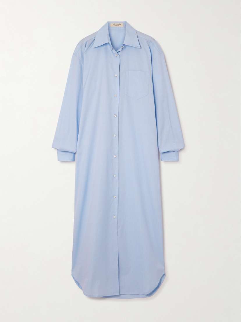 Giuliva Heritage Cotton-poplin Shirt Dress