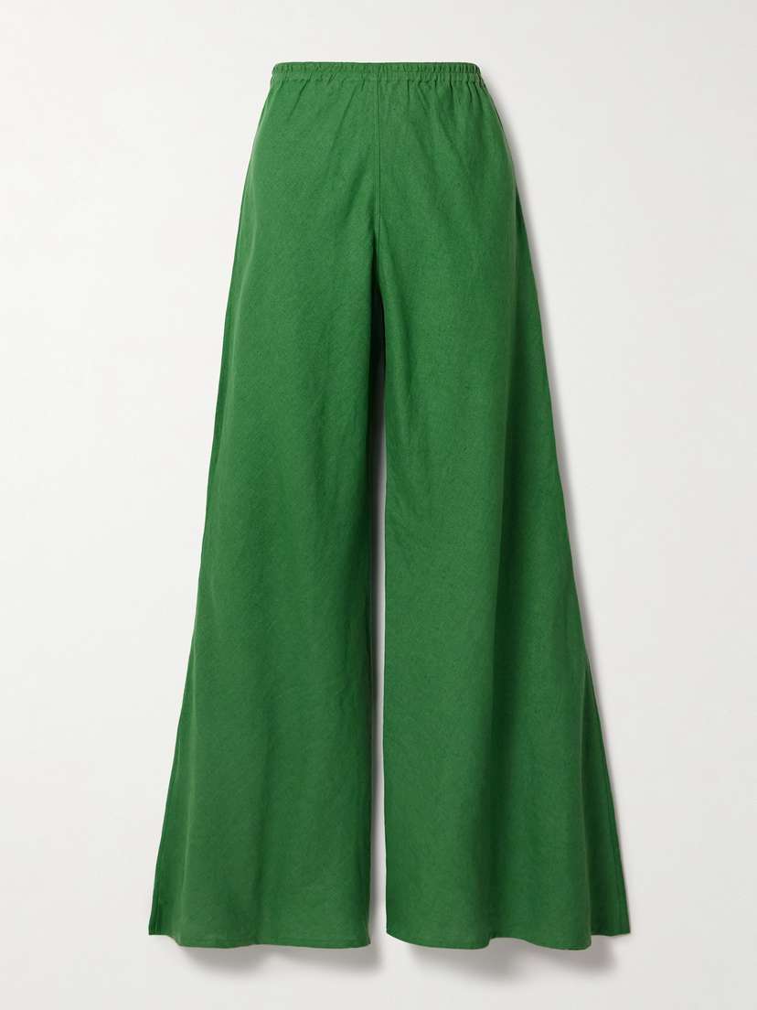 Suzie Kondi Aensi Linen Wide-leg Pants
