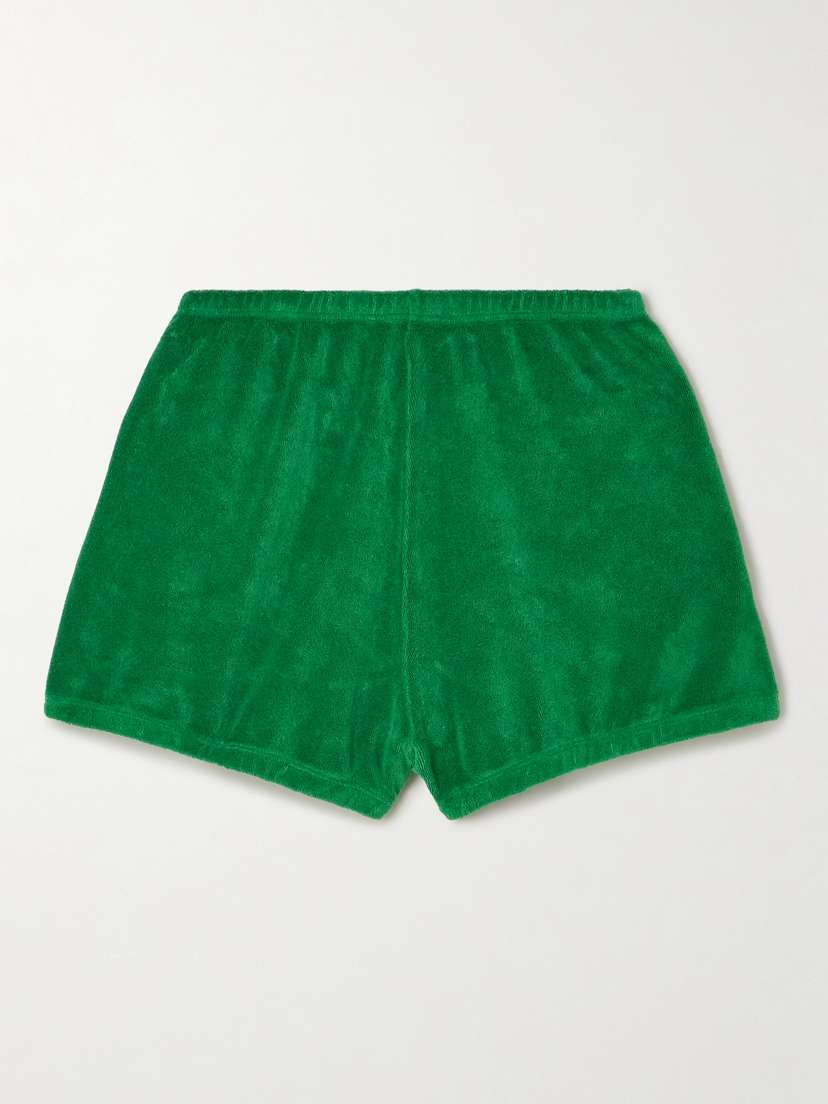 Suzie Kondi Hera Bloomers Cotton-blend Terry Shorts