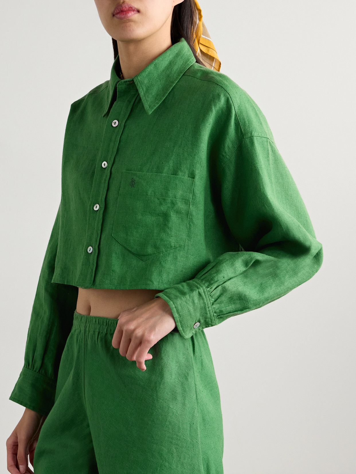 Leuka Cropped Shirt