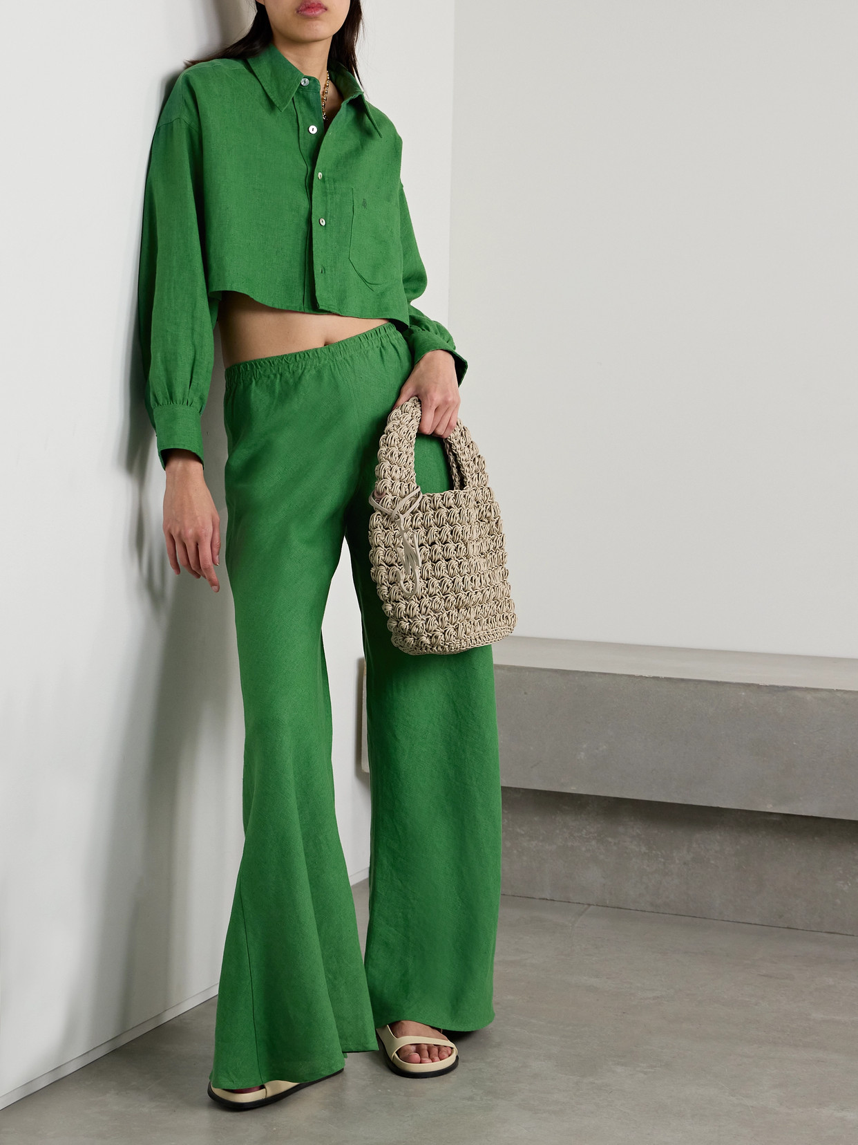 Leuka Cropped Shirt