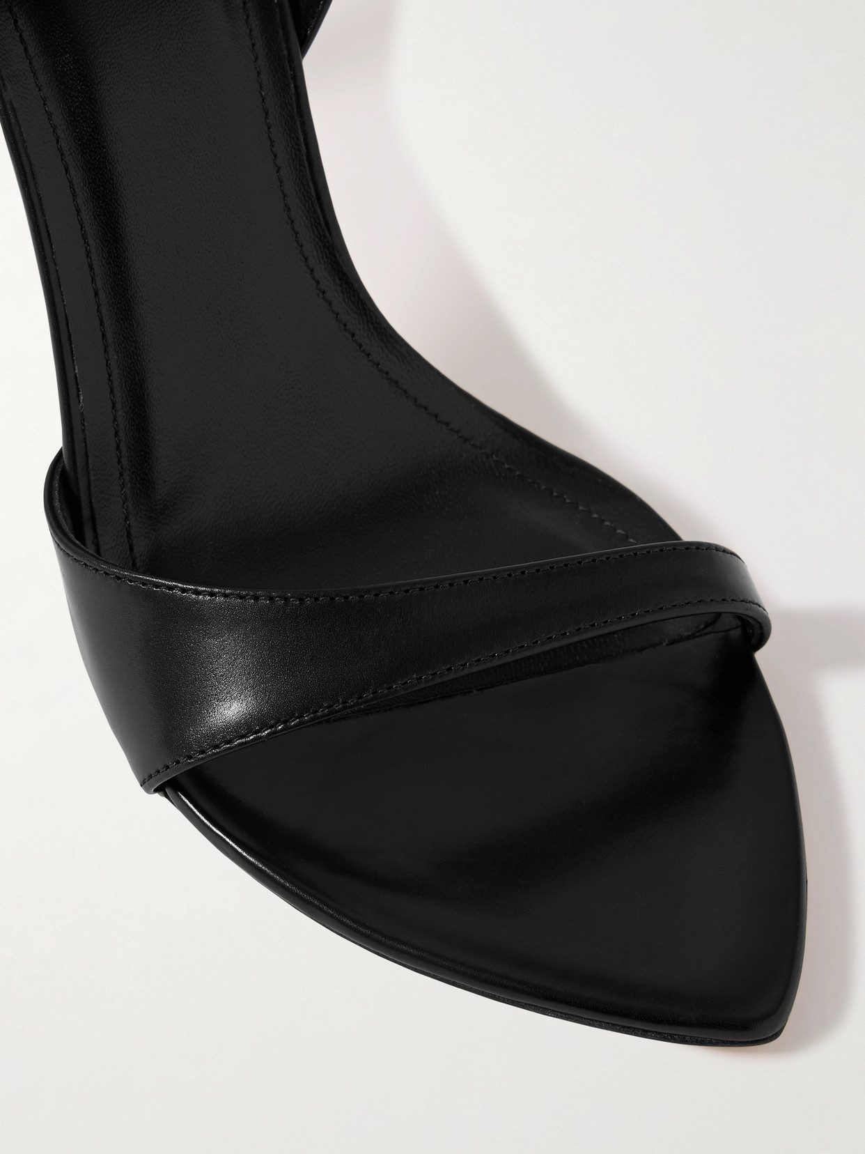 Isabel Marant Yluan Embellished Leather Sandals In Black