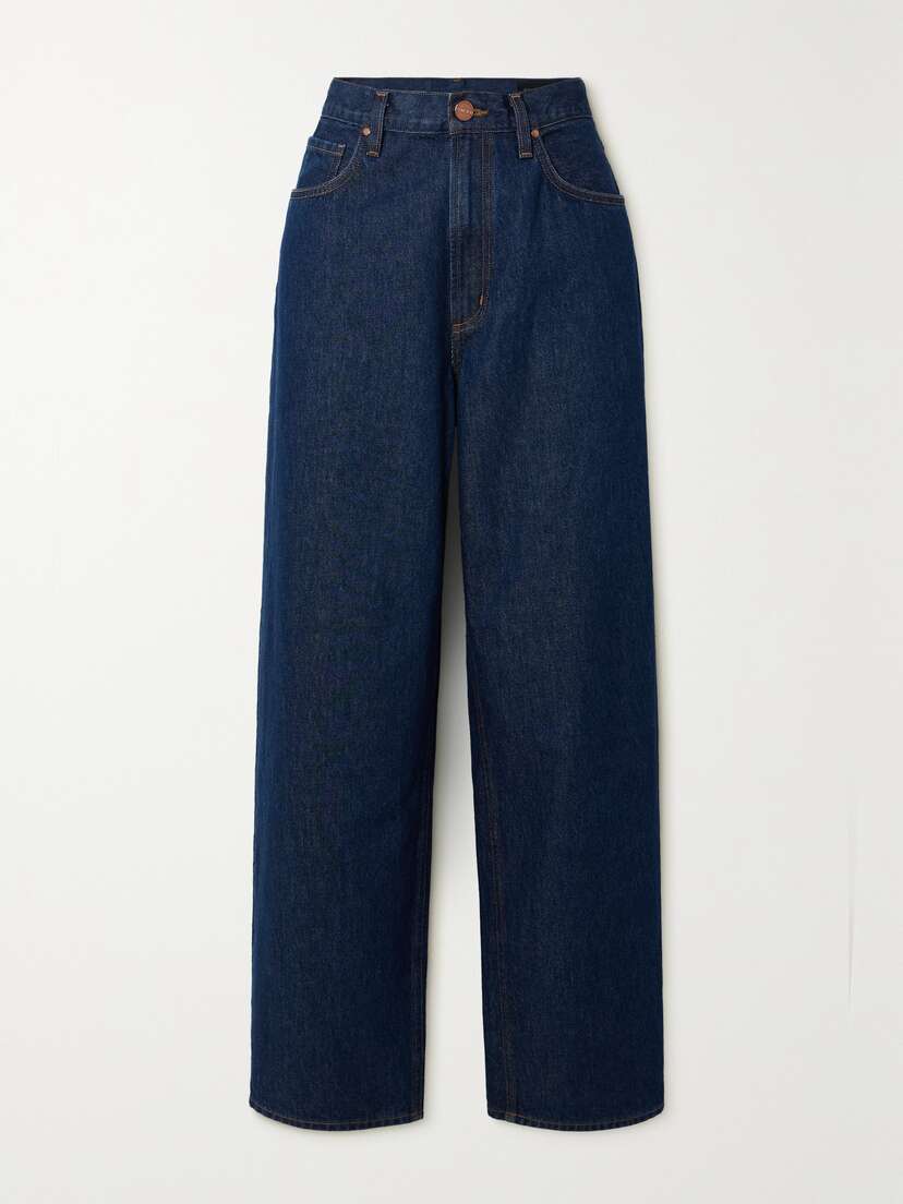 GOLDSIGN + Net Sustain The Haven High-rise Straight-leg Organic Jeans
